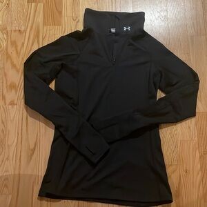 Under Armour women’s black 1/4 zip